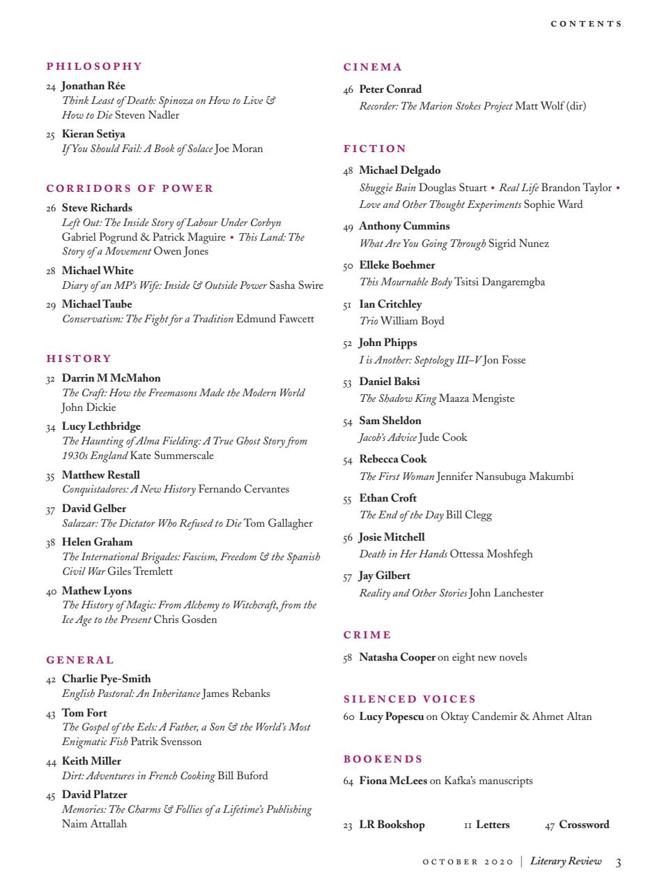 Literary Review Preview Pages