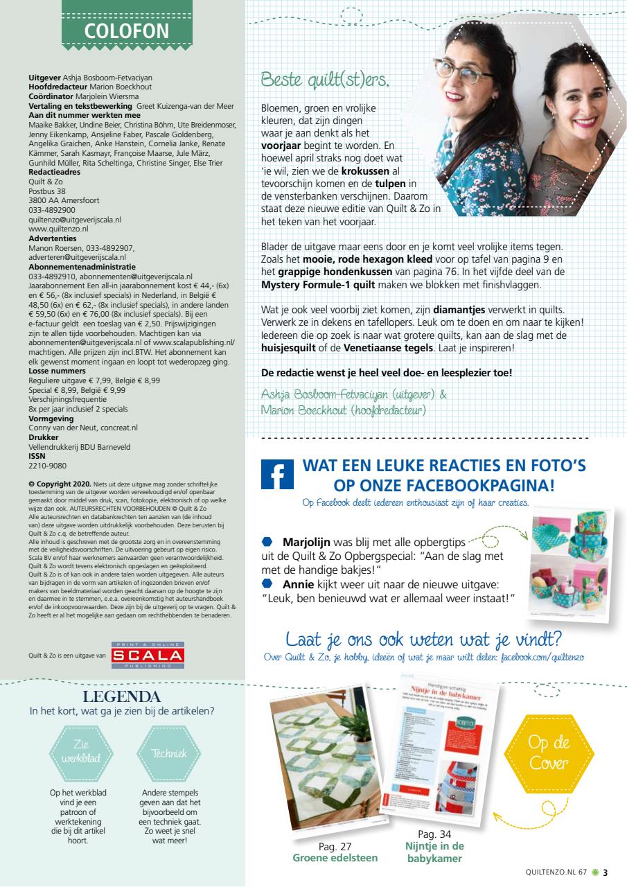 Stitch & Quilt (Quilt & Zo) Preview Pages