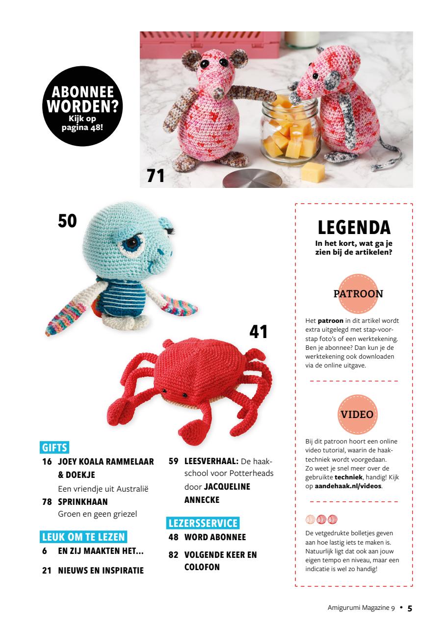 Amigurumi Magazine Preview Pages