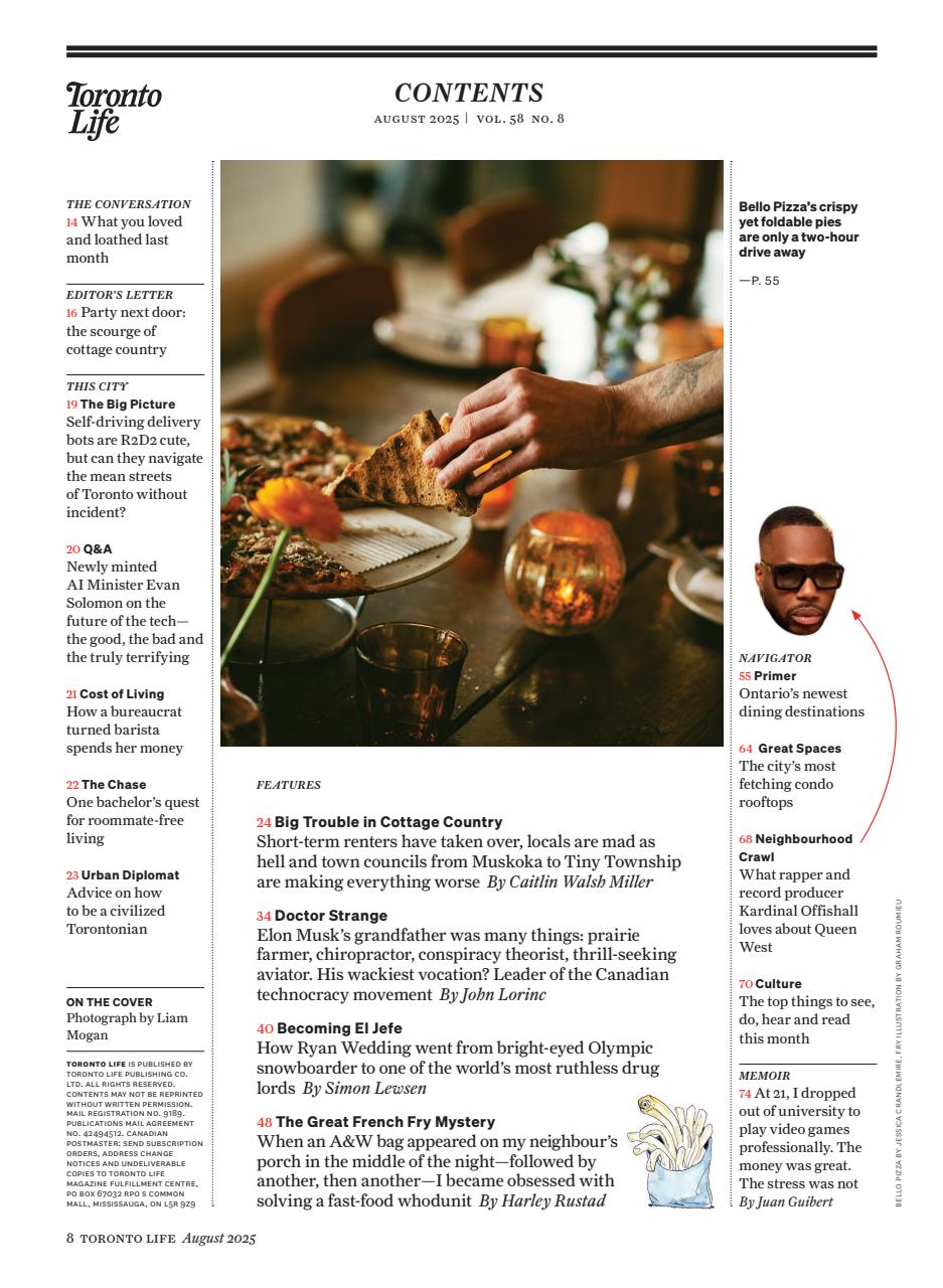 Toronto Life Preview Pages