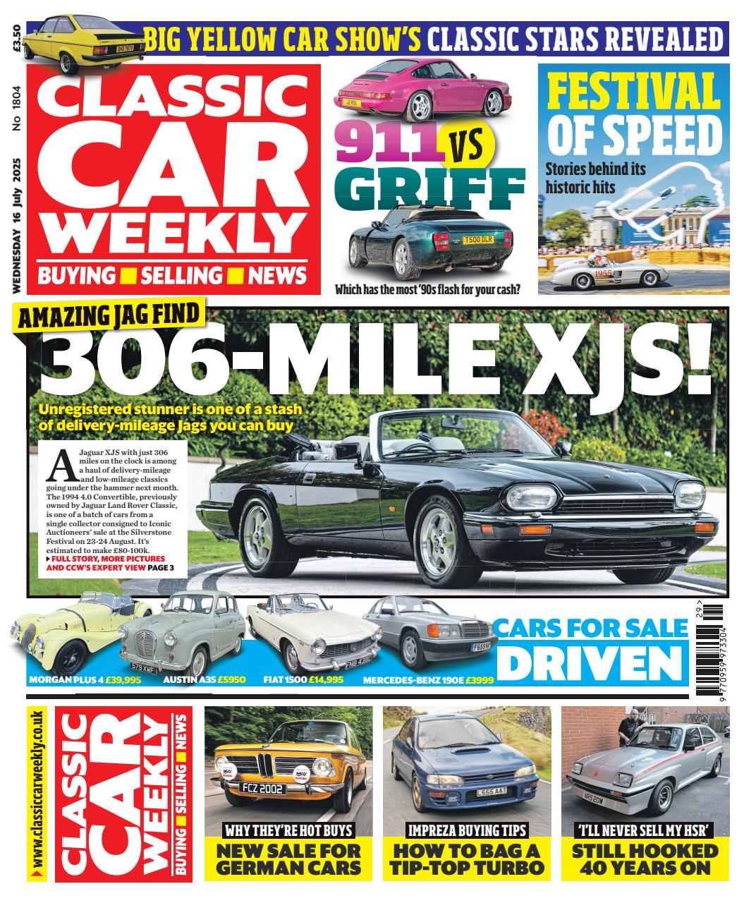 Classic Car Weekly Preview Pages