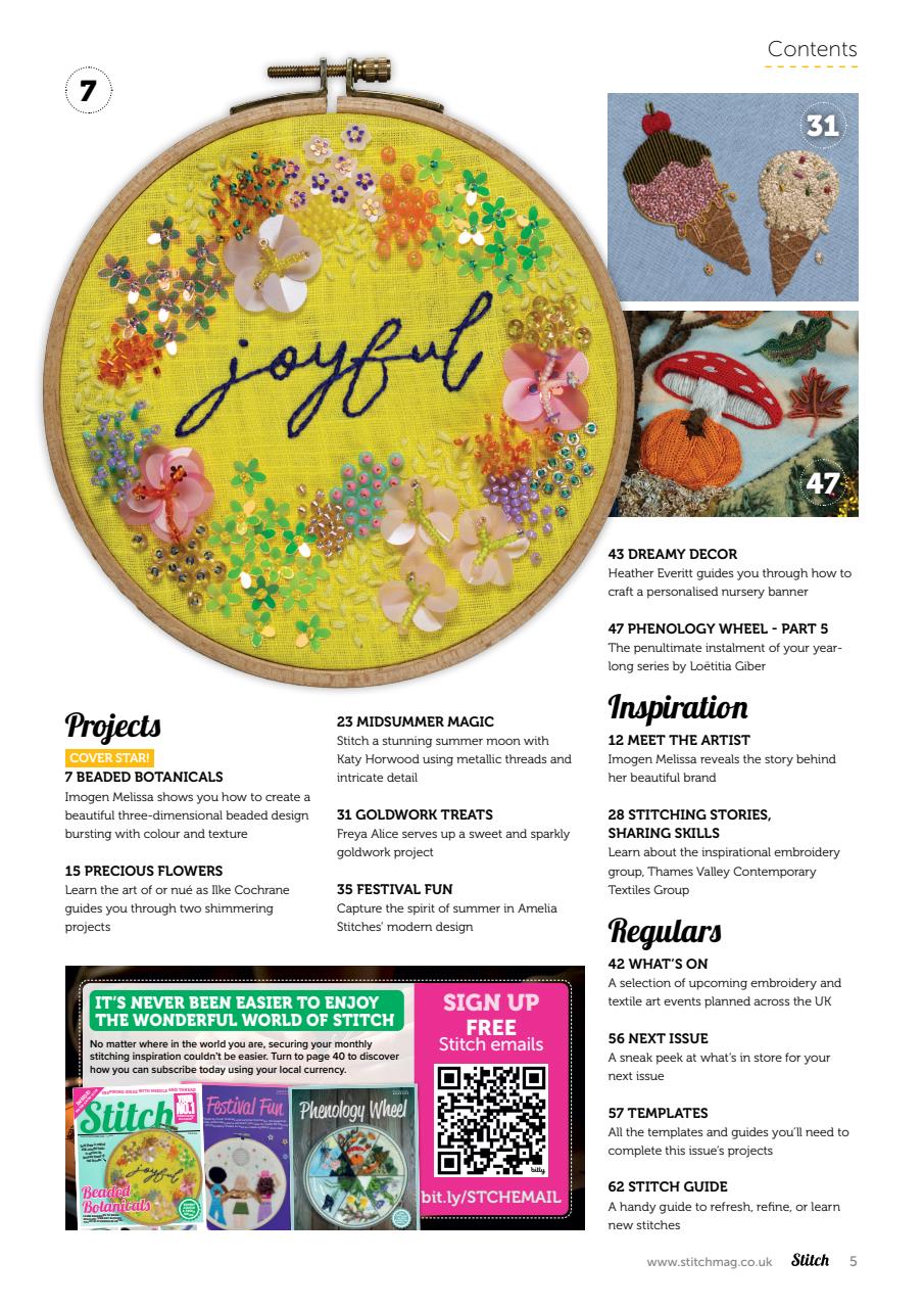 Stitch magazine Preview Pages