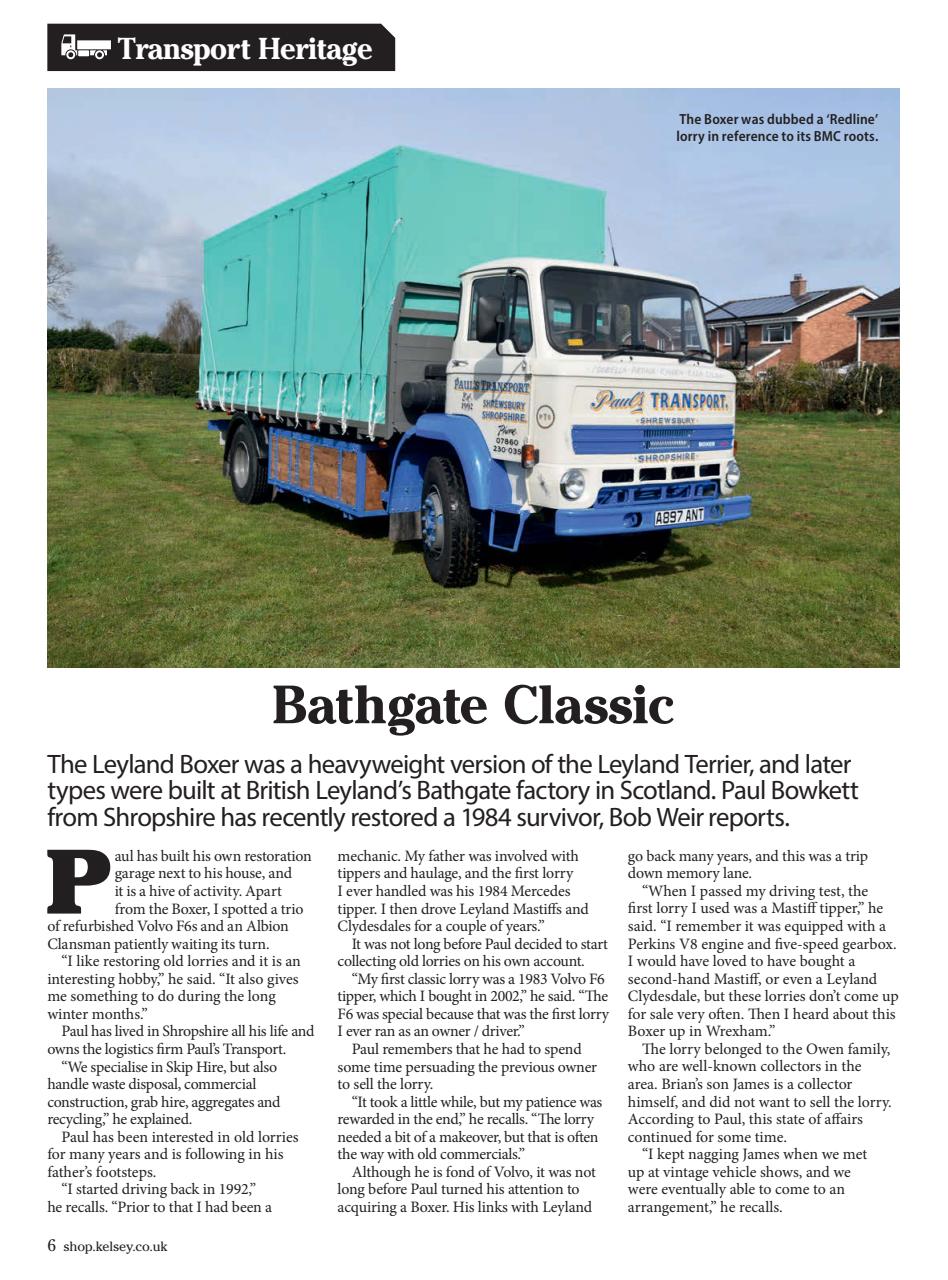 Classic Truck Preview Pages