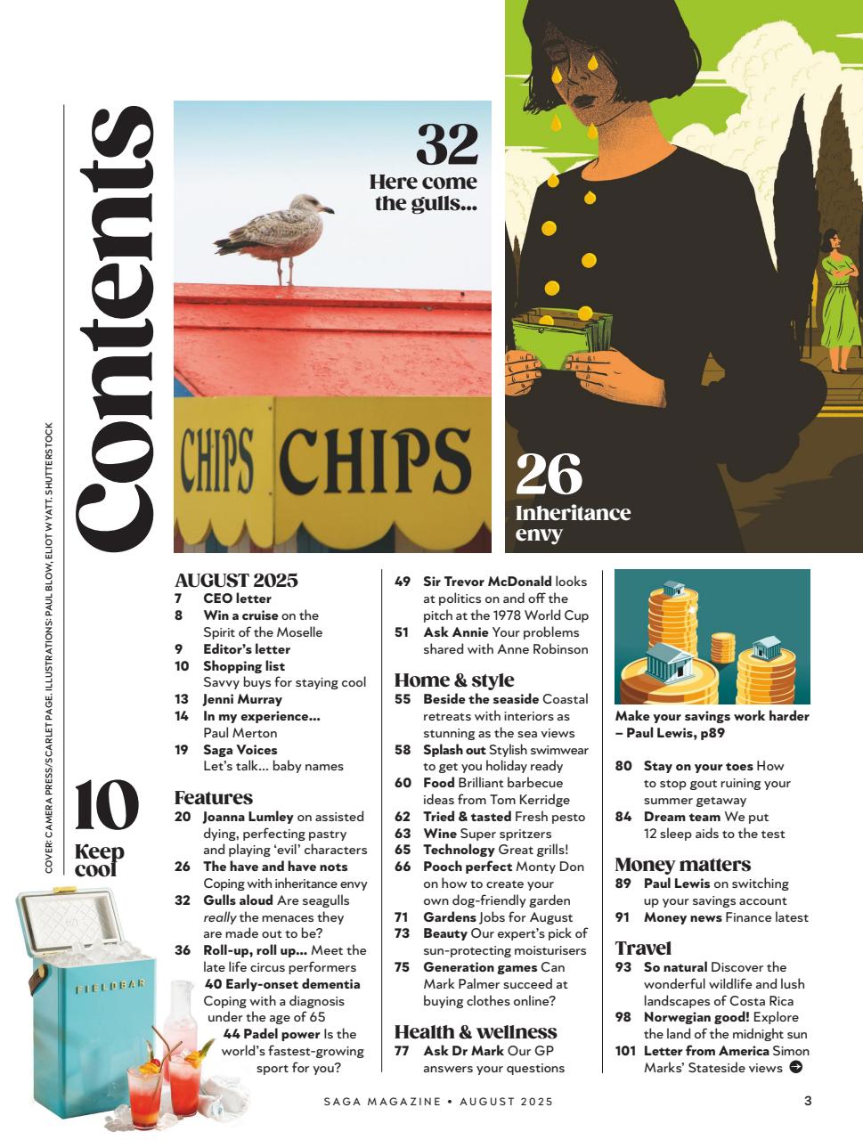 Saga Magazine Preview Pages