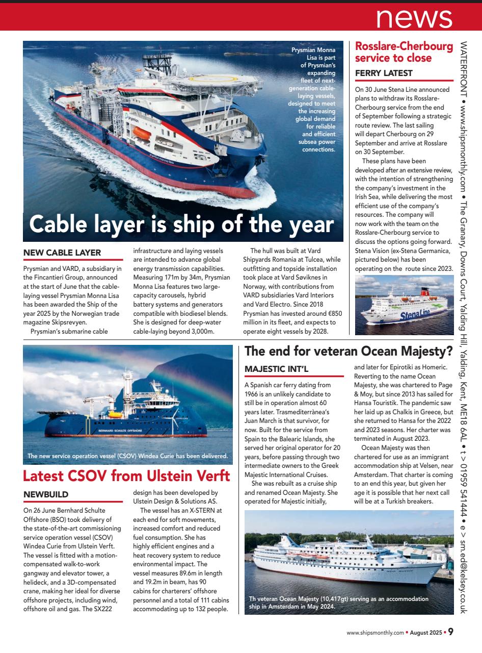 Ships Monthly Preview Pages