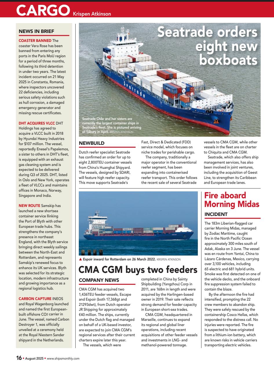 Ships Monthly Preview Pages