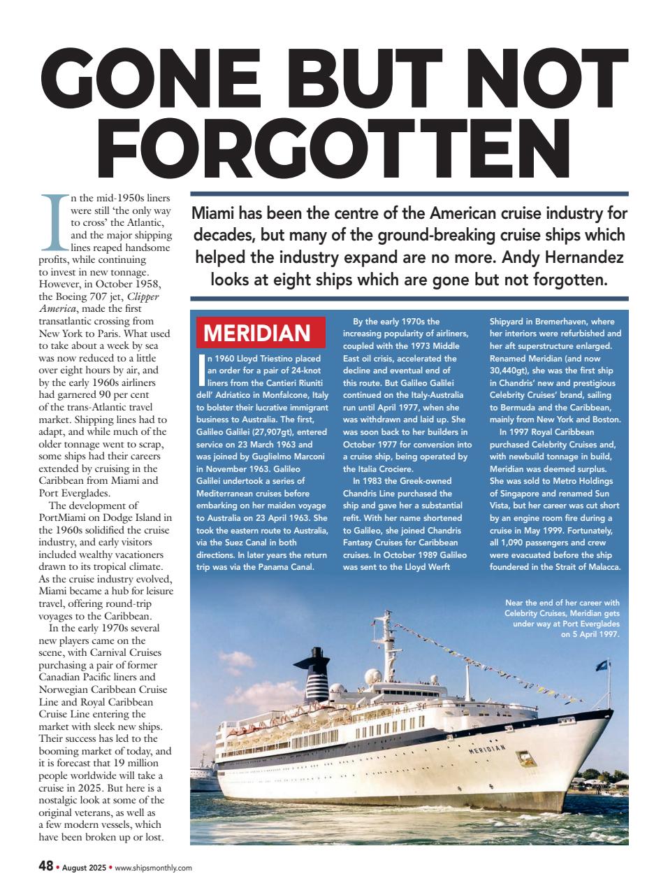 Ships Monthly Preview Pages