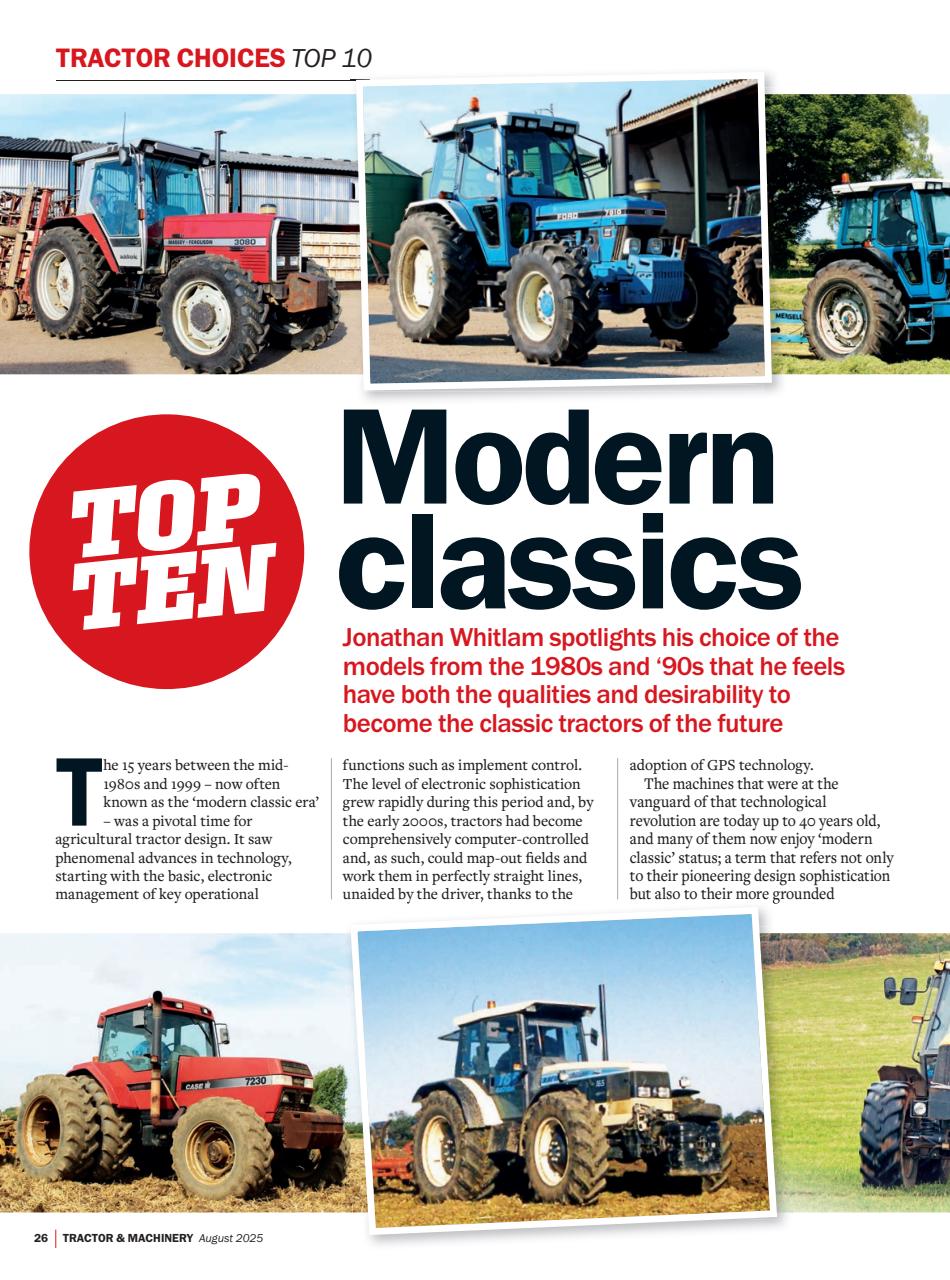 Tractor & Machinery Preview Pages