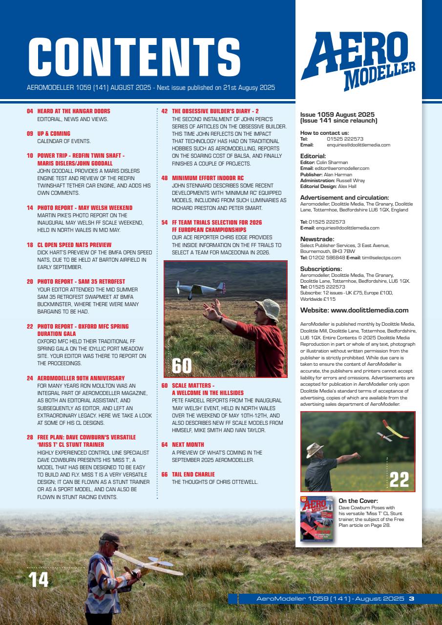 AeroModeller Preview Pages