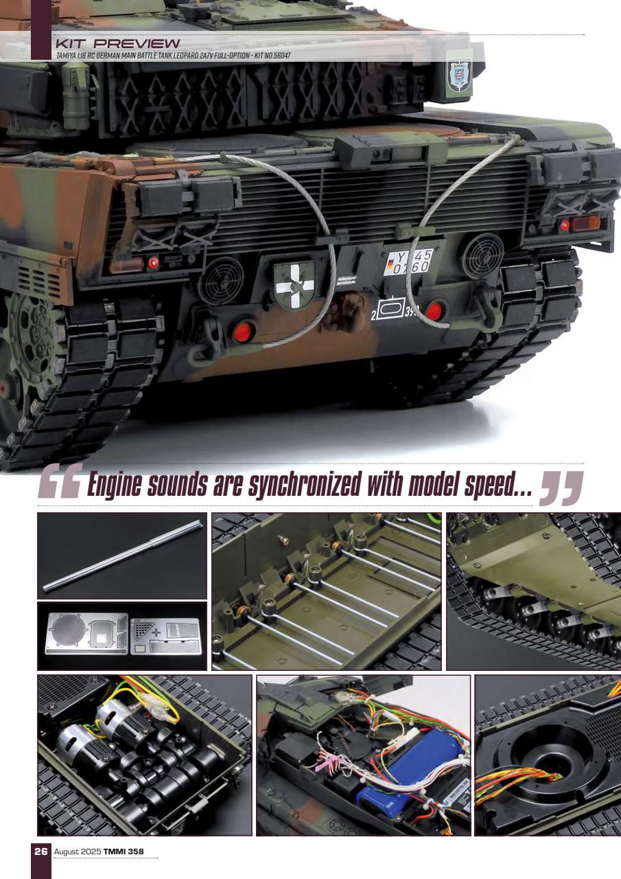Tamiya Model Magazine Preview Pages