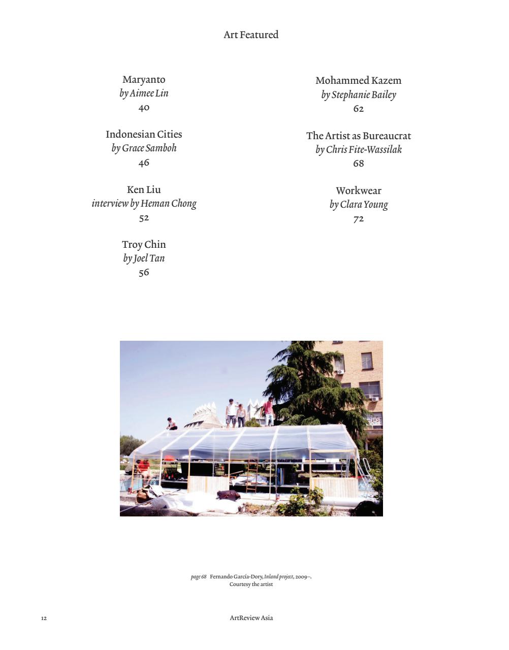 ArtReview Asia Preview Pages