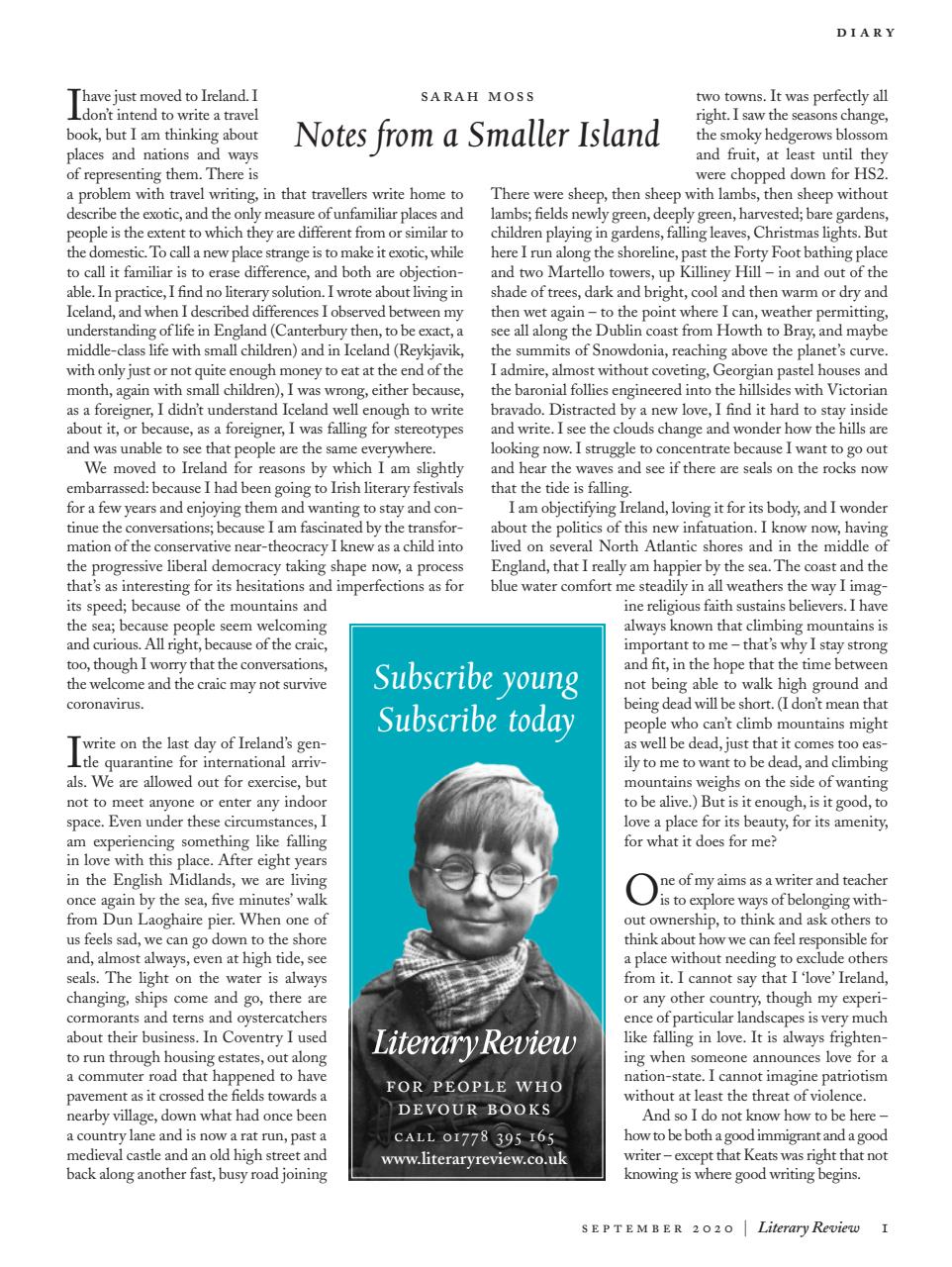 Literary Review Preview Pages