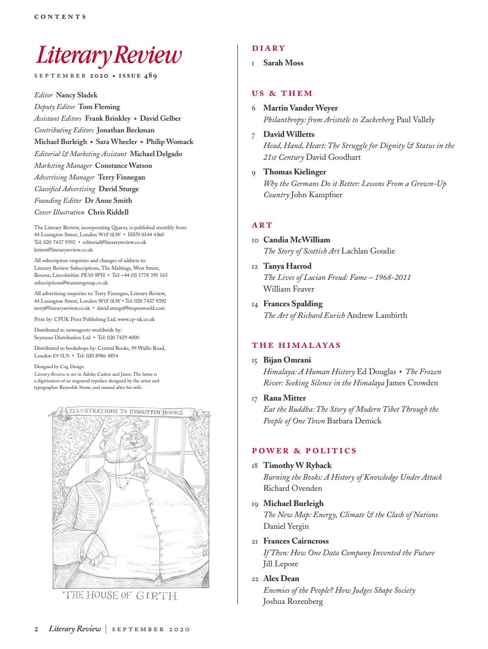 Literary Review Preview Pages