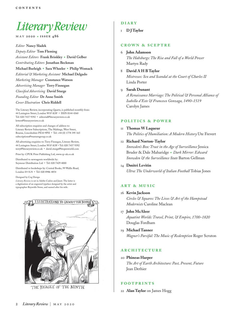 Literary Review Preview Pages