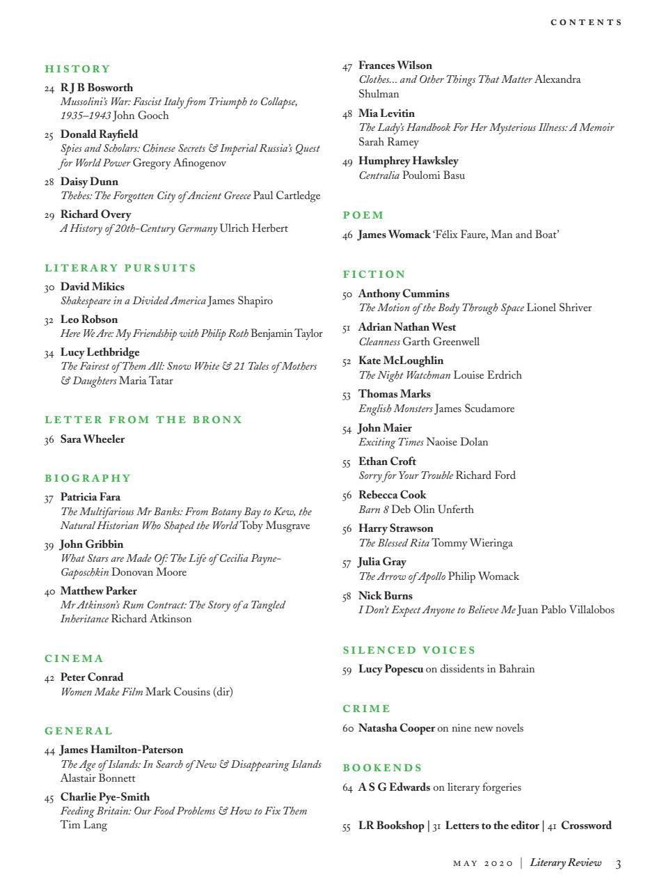 Literary Review Preview Pages