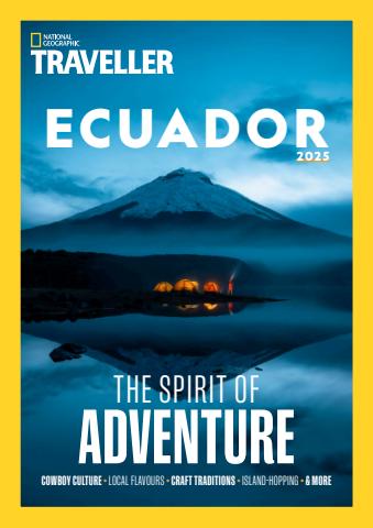 National Geographic Traveller UK issue Ecuador 2025