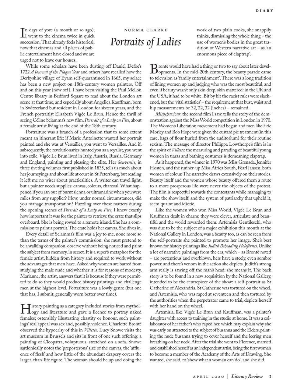 Literary Review Preview Pages