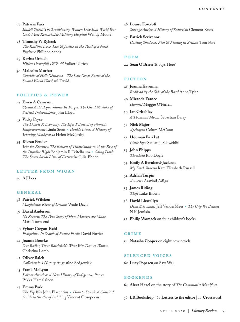 Literary Review Preview Pages