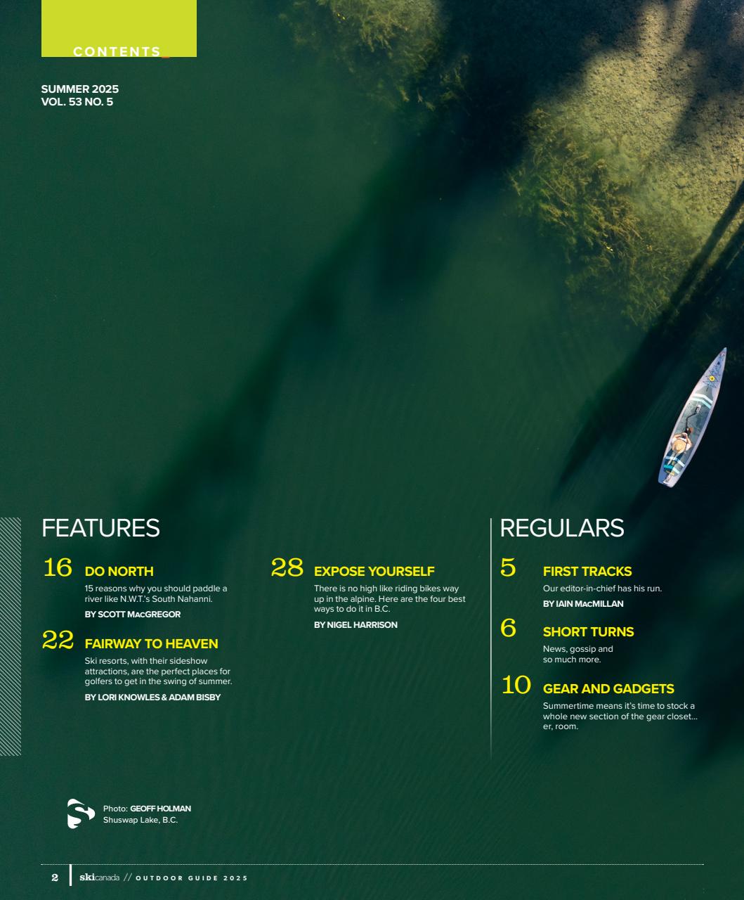 Ski Canada Preview Pages