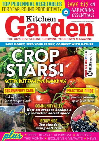 Kitchen Garden Magazine issue August 2025