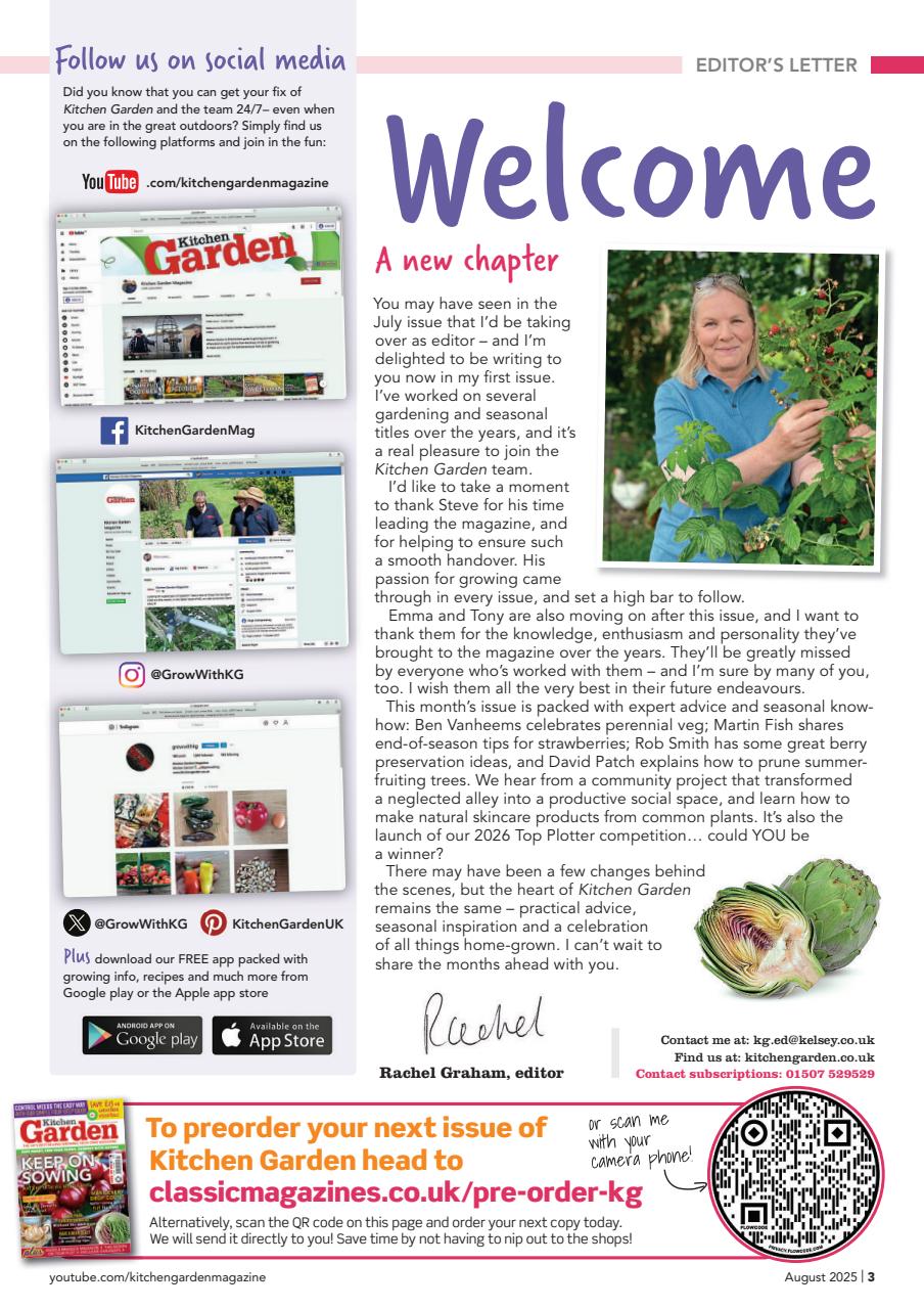 Kitchen Garden Magazine Preview Pages