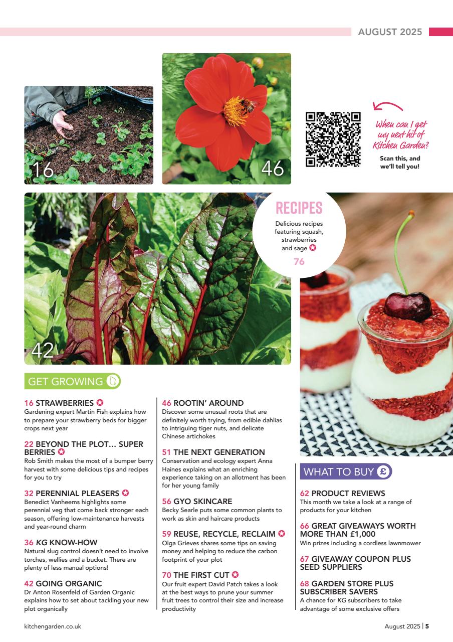 Kitchen Garden Magazine Preview Pages