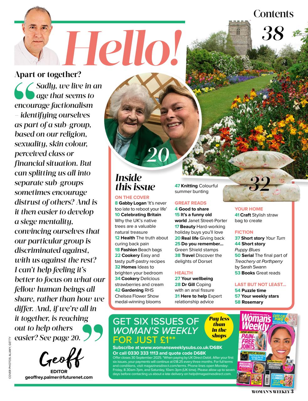 Woman's Weekly Preview Pages