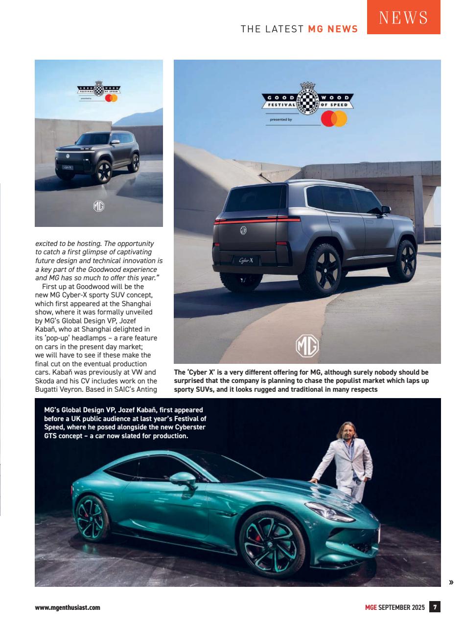 MG Enthusiast Preview Pages