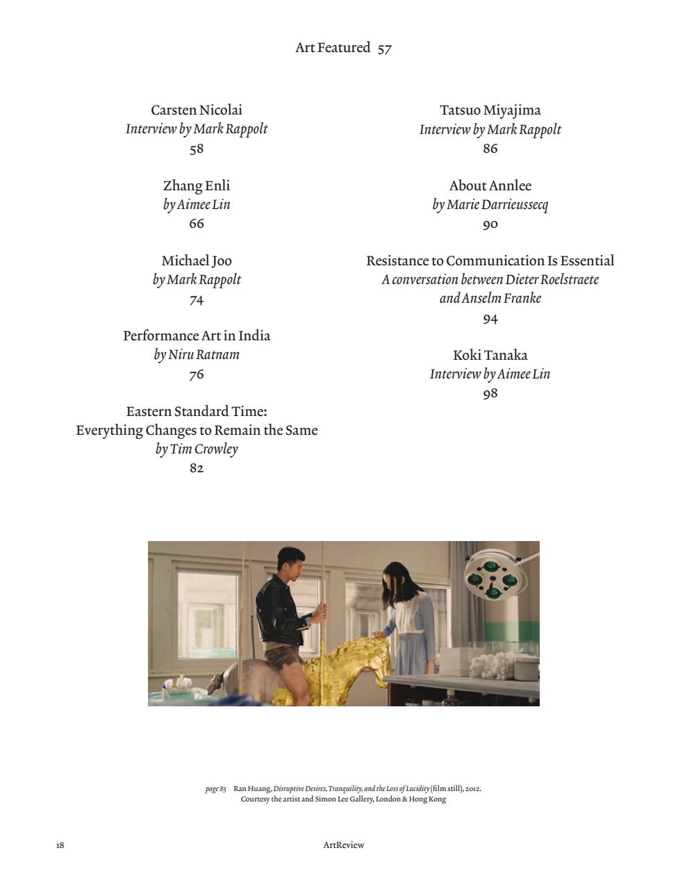 ArtReview Asia Preview Pages