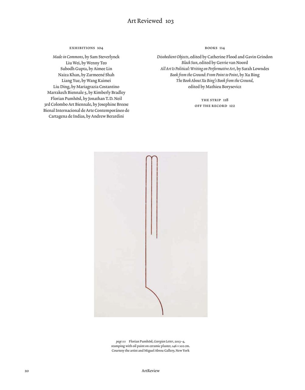 ArtReview Asia Preview Pages