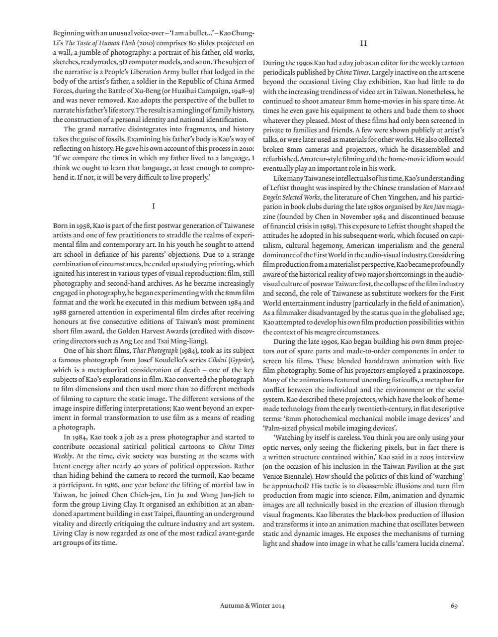 ArtReview Asia Preview Pages