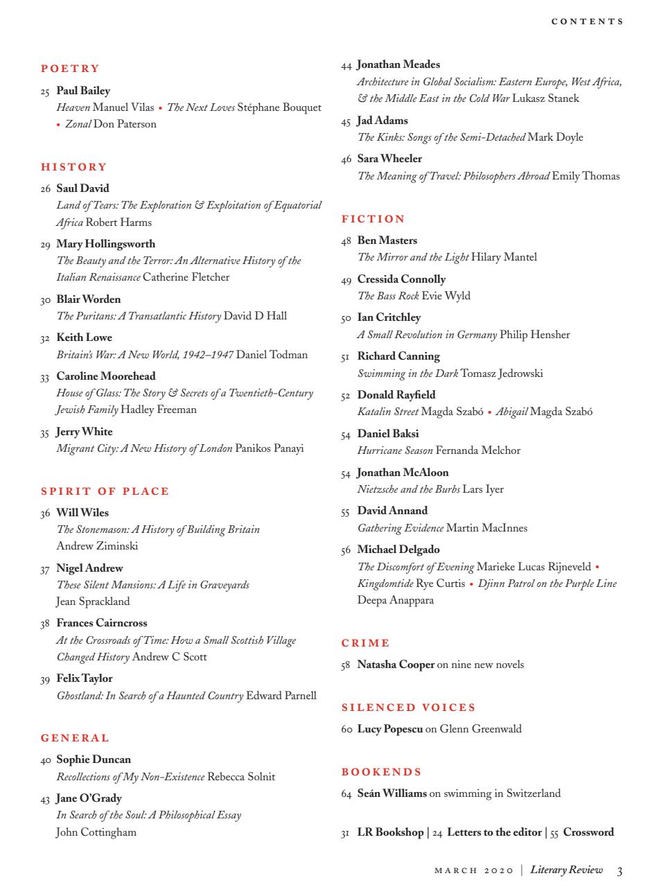 Literary Review Preview Pages