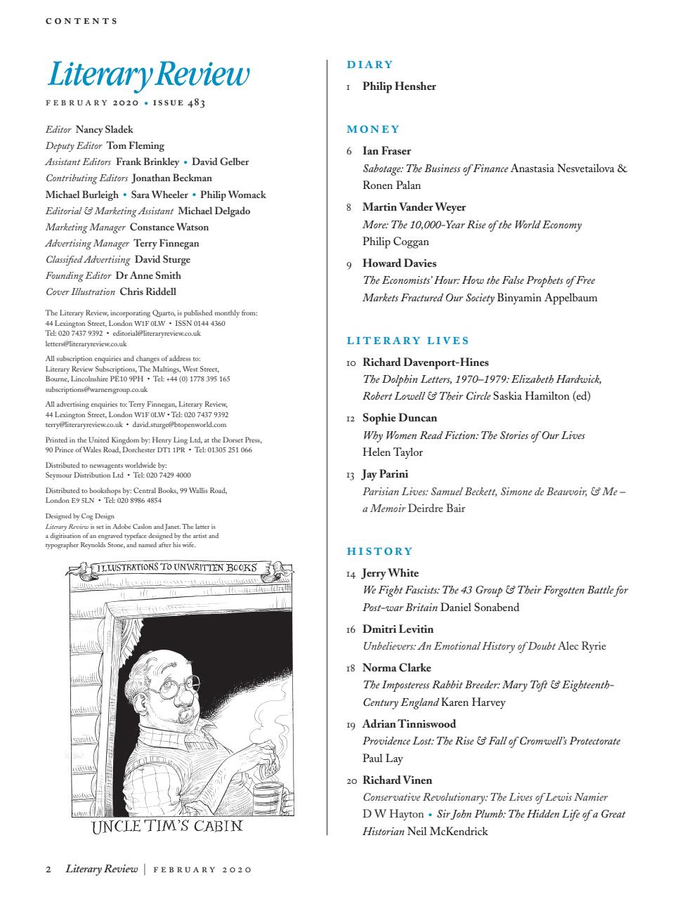 Literary Review Preview Pages