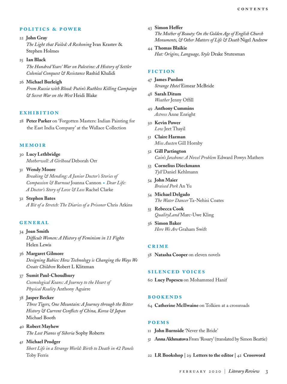 Literary Review Preview Pages