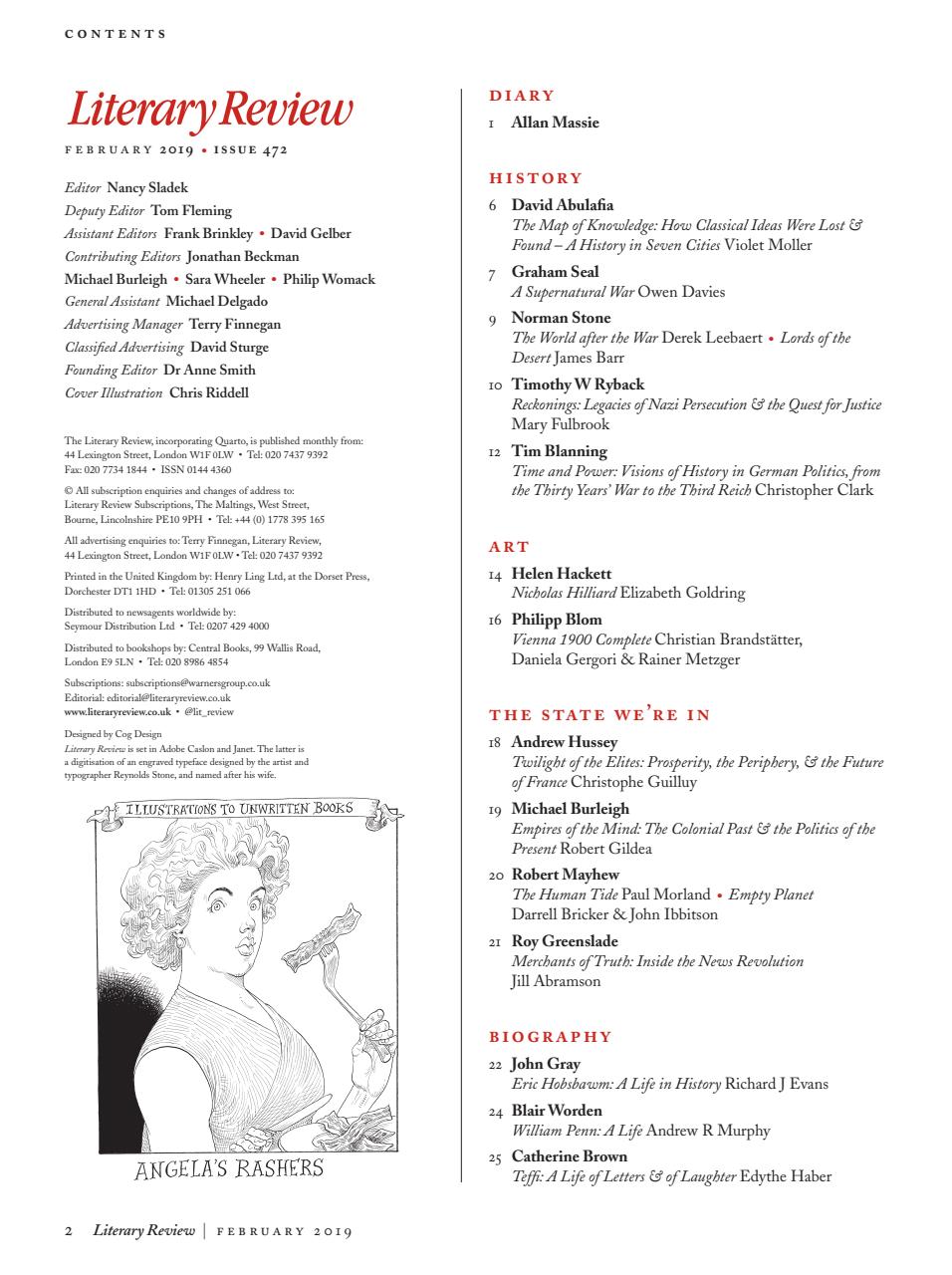 Literary Review Preview Pages