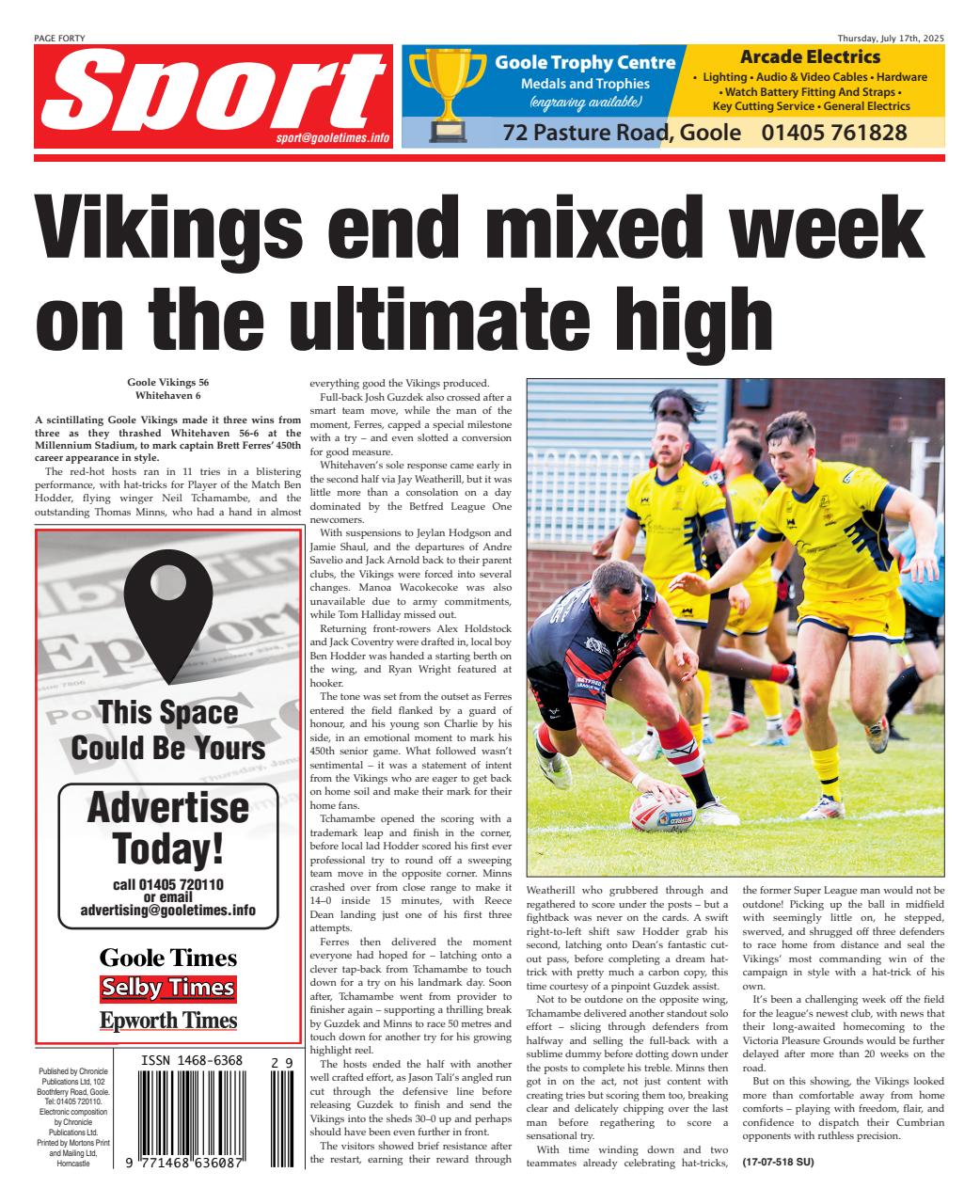 Goole Times Preview Pages