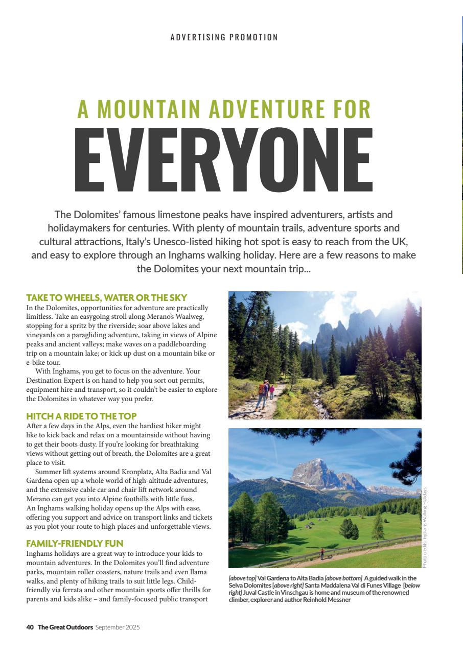 TGO - The Great Outdoors Magazine Preview Pages