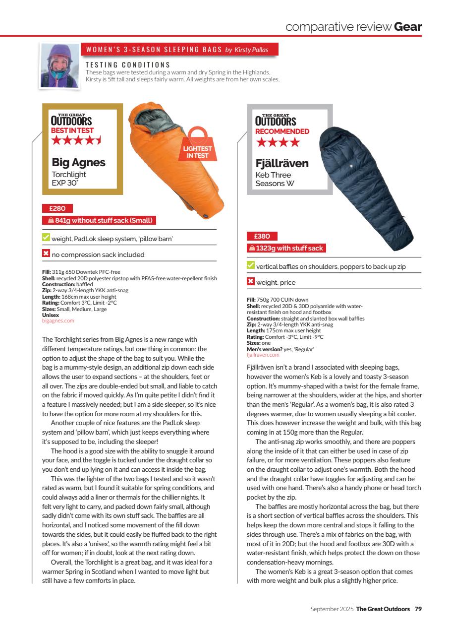 TGO - The Great Outdoors Magazine Preview Pages