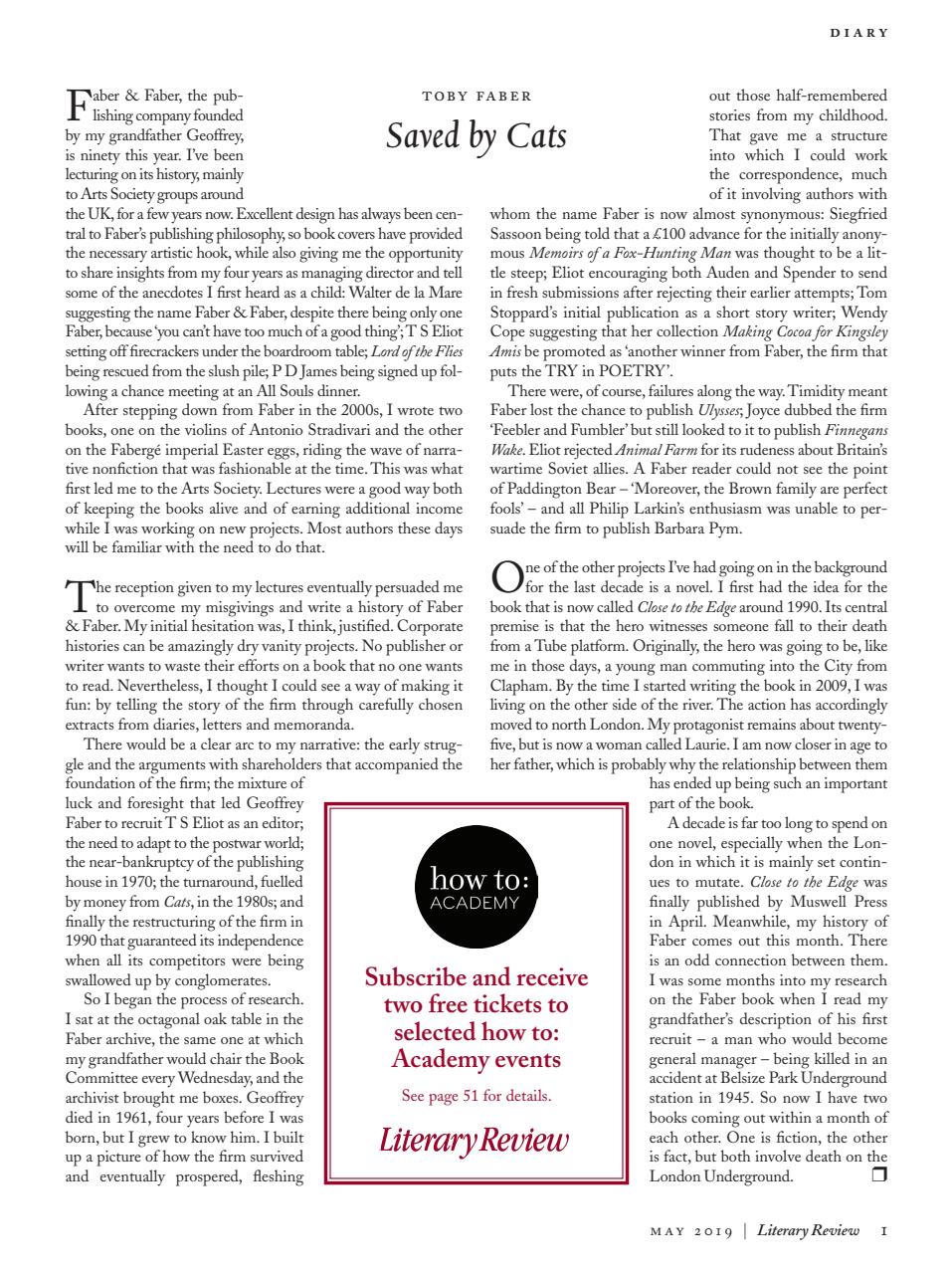 Literary Review Preview Pages