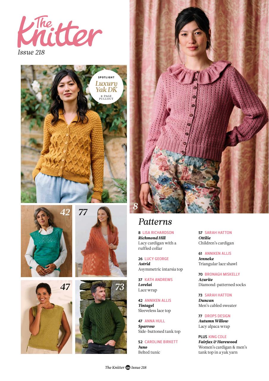 The Knitter Preview Pages