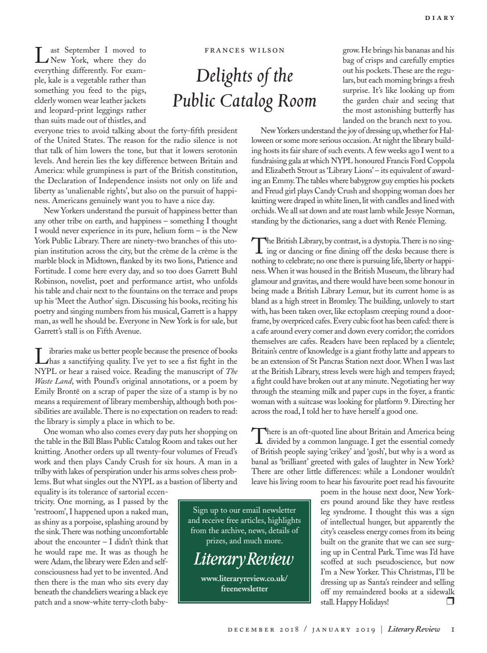 Literary Review Preview Pages