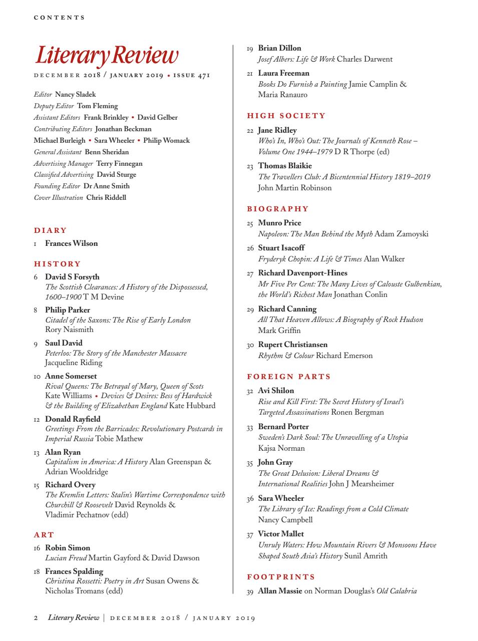 Literary Review Preview Pages