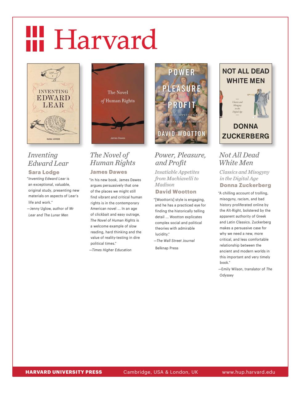 Literary Review Preview Pages