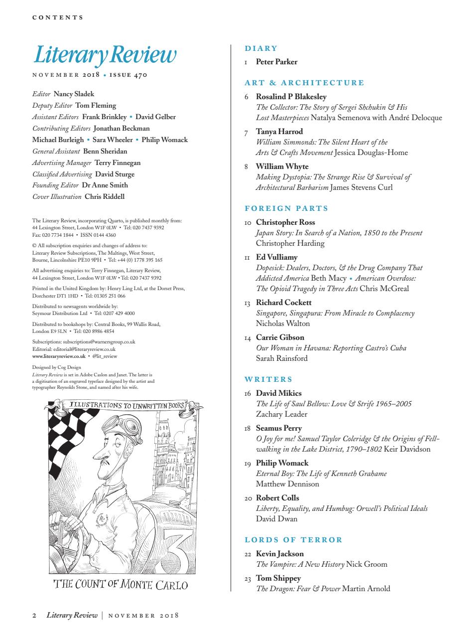 Literary Review Preview Pages