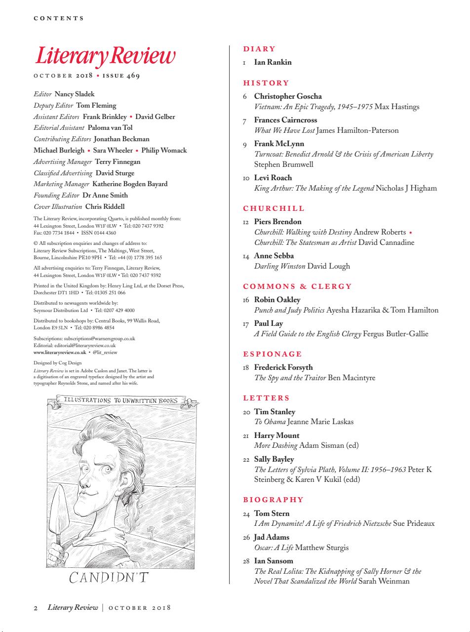 Literary Review Preview Pages