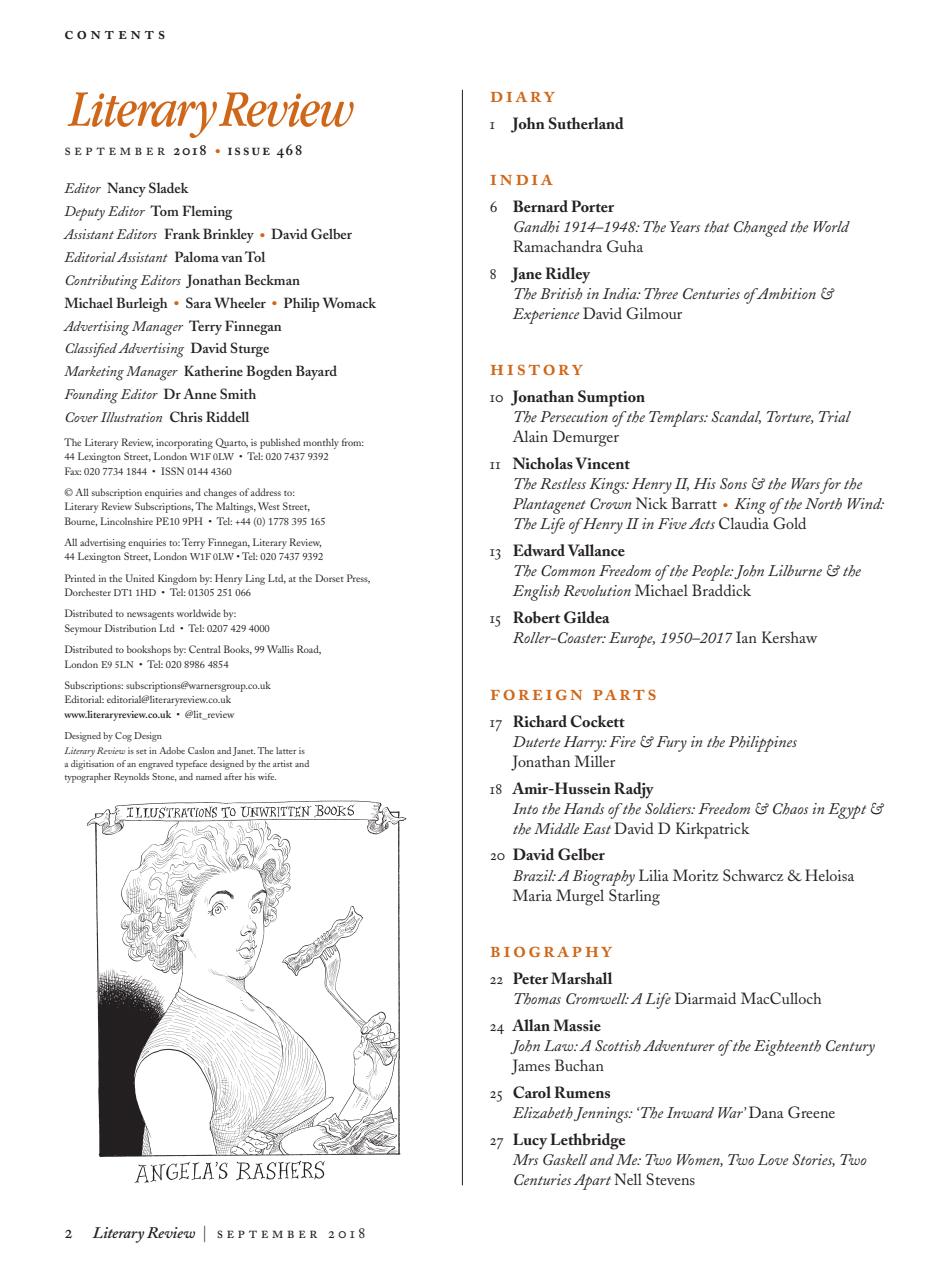 Literary Review Preview Pages