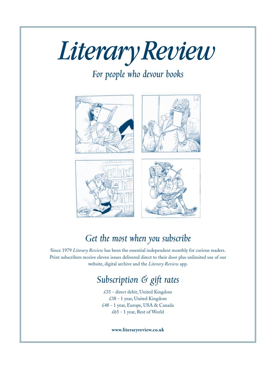 Literary Review Preview Pages