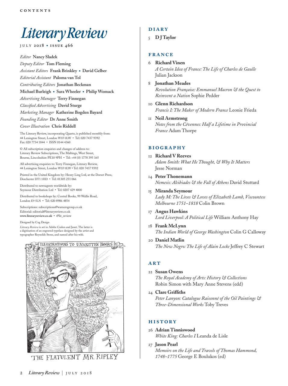 Literary Review Preview Pages