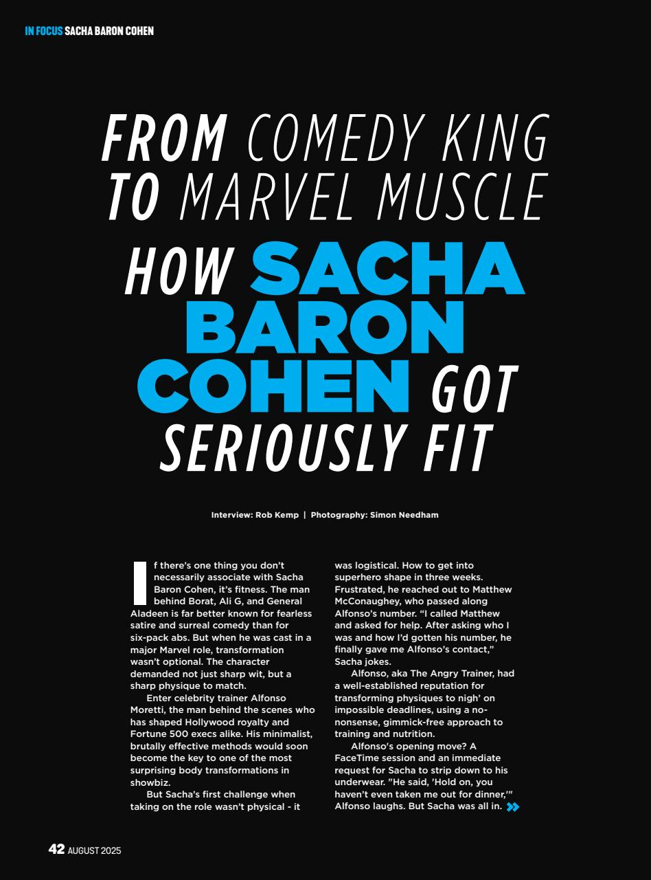 Men's Fitness Preview Pages