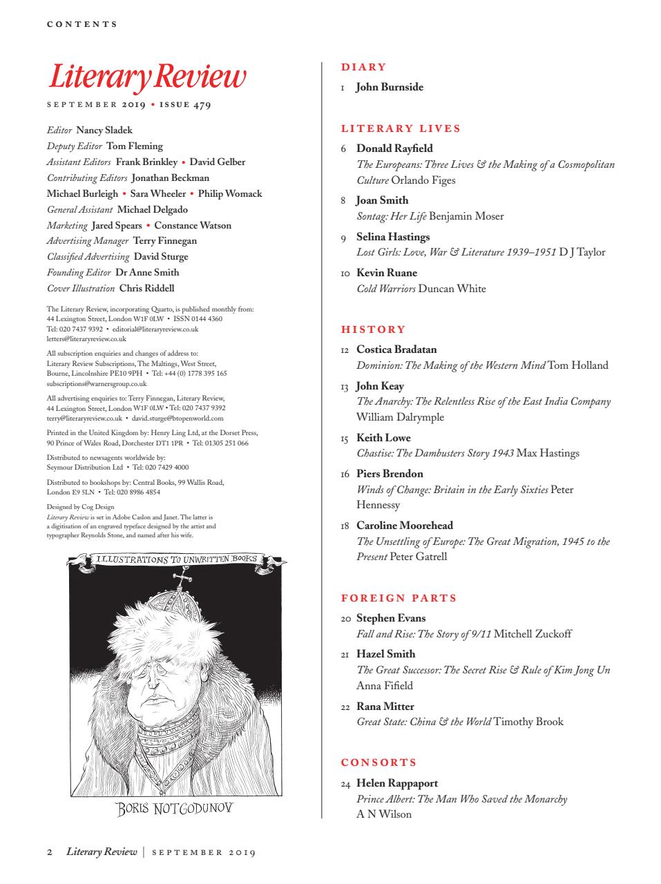 Literary Review Preview Pages